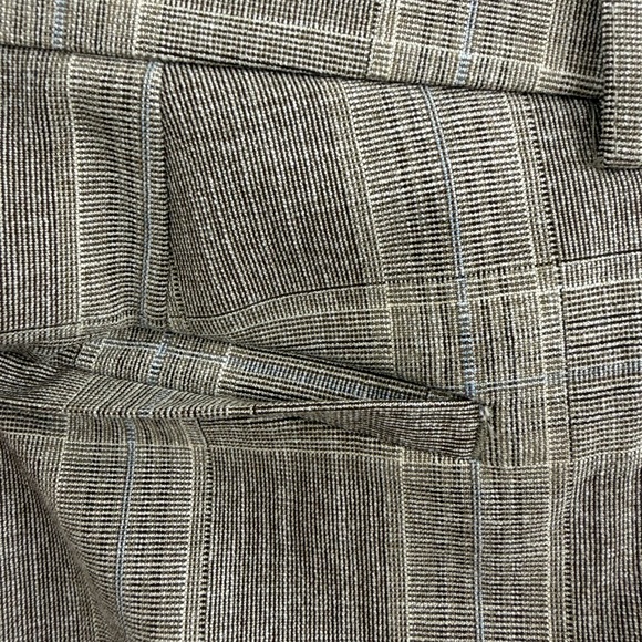 NWT Express Editor Plaid Mid Rise Bootcut Pant size 14 - Picture 6 of 8